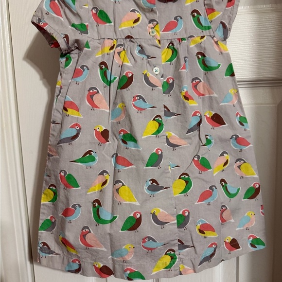 Baby Boden Smocked Bird Dress & Ruffle Butt Diaper Cover - Picture 6 of 8